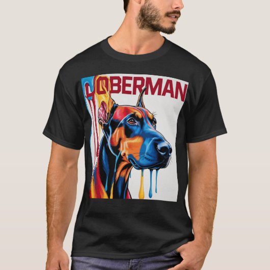 Doberman T-shirt (Voorkant)