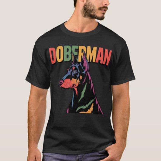 Doberman T-shirt (Voorkant)