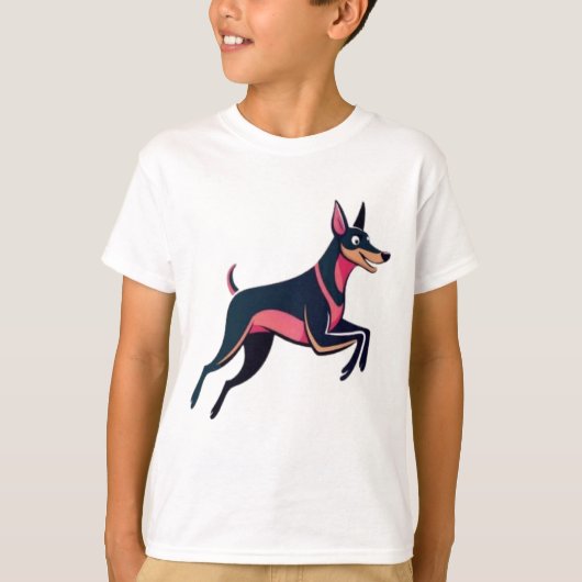 Doberman T-shirt (Voorkant)