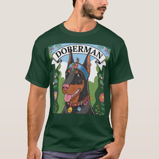 Doberman T-shirt (Voorkant)