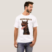 Doberman T-shirt (Voorkant volledig)