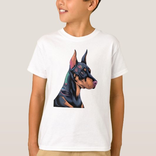 Doberman T-shirt (Voorkant)