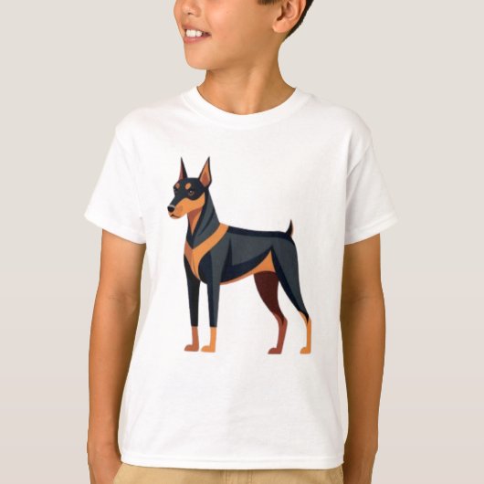 Doberman T-shirt (Voorkant)