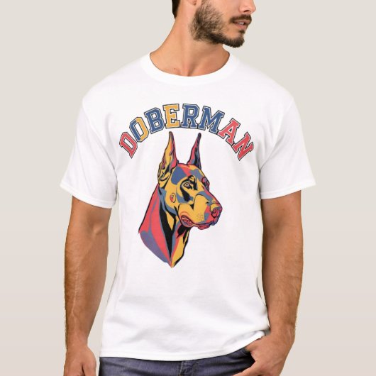 Doberman T-shirt (Voorkant)