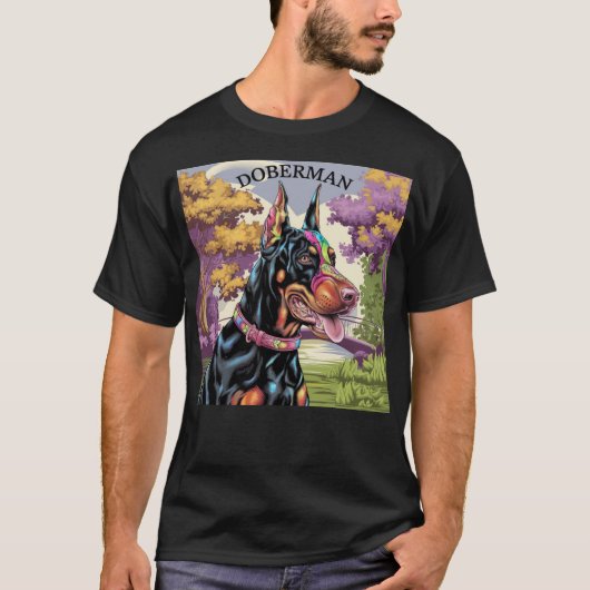 Doberman T-shirt (Voorkant)