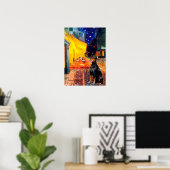 Dobermann 1 - Terras Cafe Poster (Thuiskantoor)