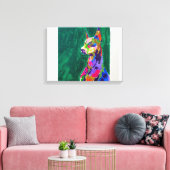 Dobermann Canvas Afdruk (Insitu (Woonkamer))