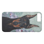 Dobermann Case-Mate iPhone Case (Achterkant (Horizontaal))