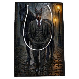 Dobermann Gangster Blank Medium Cadeauzakje