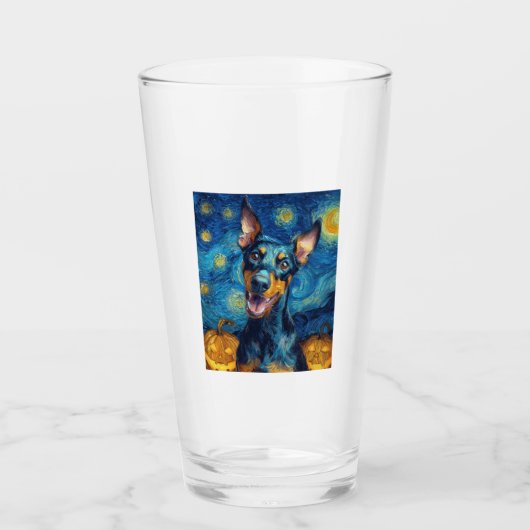 dobermann glas (Voorkant)