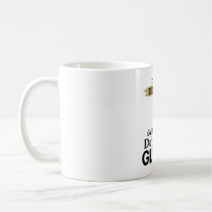 Dobermann Glitter Grappige Hond Liefhebber Vintage Koffiemok