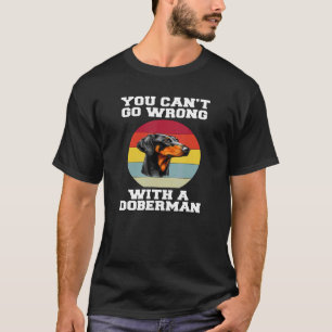 Dobermann-hond, je kunt niet fout gaan met een Dob T-shirt