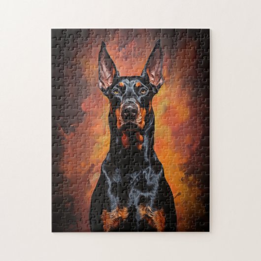 Dobermann Legpuzzel (Verticaal)