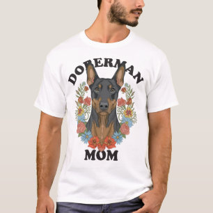 Dobermann Moeder Altijd T-shirt