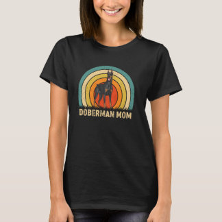 Dobermann Moeder Mama Moederdag Grappige Hond Meis T-shirt