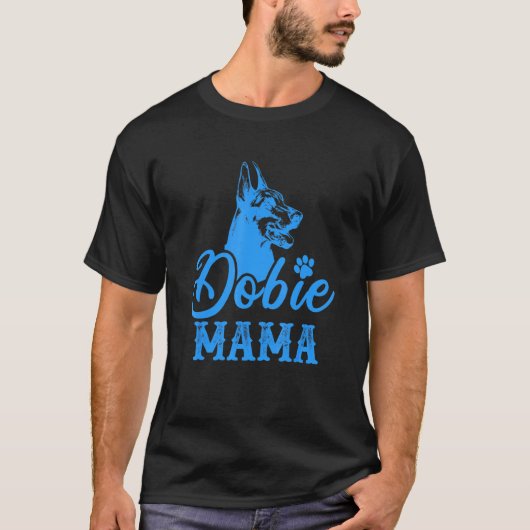 Dobermann-moeder T-shirt (Voorkant)