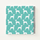 Dobermann Pinscher Dog Puppy Dobie Notitieboek (Achterkant)