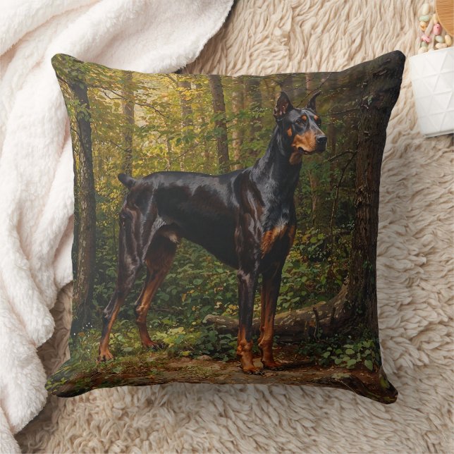 Dobermann Pinscher Kussen (Deken)