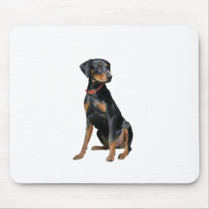 Dobermann Pinscher (natuurlijk) Muismat