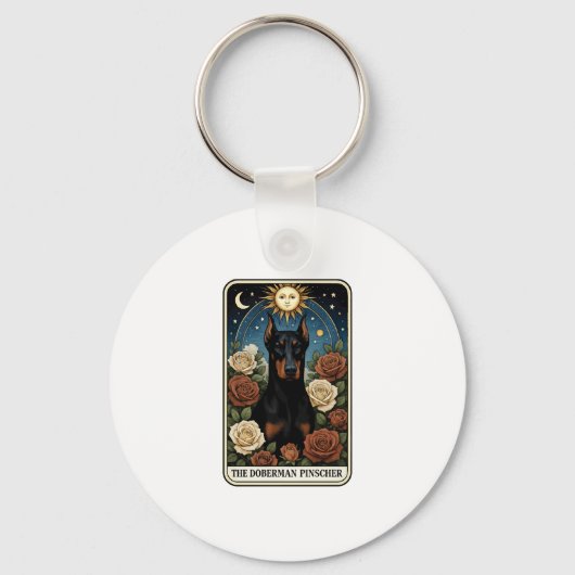 Dobermann-pinscher Sleutelhanger (Voorkant)