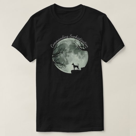 Dobermann Pinscher Verfijning T-Shirt (Design voorkant)