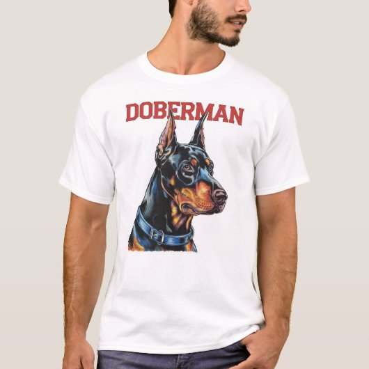 Dobermann T-shirt (Voorkant)