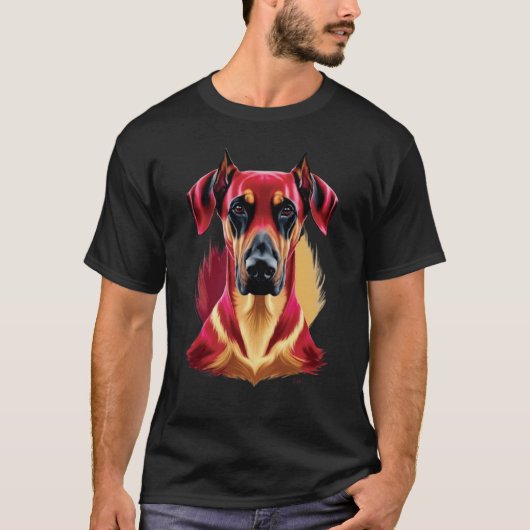 Dobermann T-shirt (Voorkant)