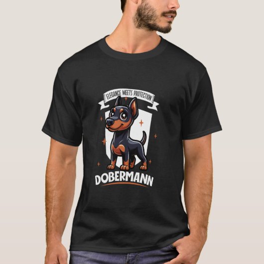 Dobermann T-shirt (Voorkant)
