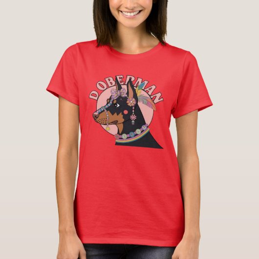 Dobermann T-shirt (Voorkant)
