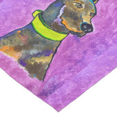 Dobermann tafelloper (Hoek)