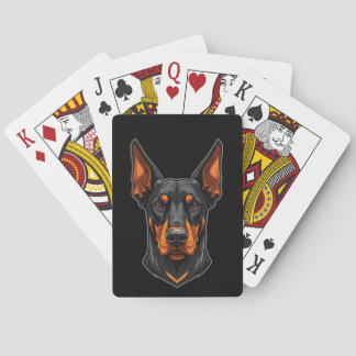 Dobermann Vibes – Für alle mit ’nem Dobie Pokerkaarten
