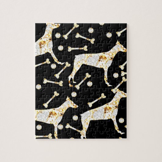 DOBERMANSCHER LEGPUZZEL (Verticaal)