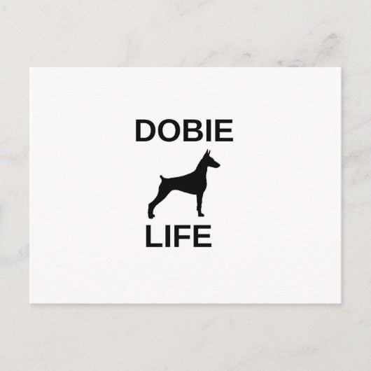 dobie-leven briefkaart (Voorkant)