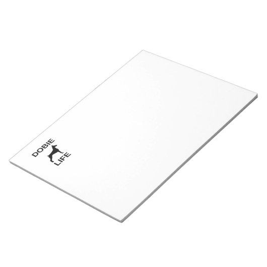 dobie-leven notitieblok (Schuin)