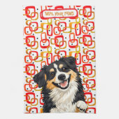 DOBRO- Aussie - ArtMuse Kitchen Towels  Theedoek (Verticaal)