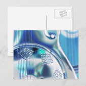 DOBRO, gitaar ArT, Briefkaart Cool (Voorkant / Achterkant)