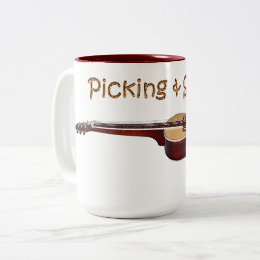 Dobro-mok Tweekleurige Koffiemok (Voorkant links)