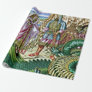 "Dobrynya Nikitich redt Zabava" door Ivan Bilibin Cadeaupapier