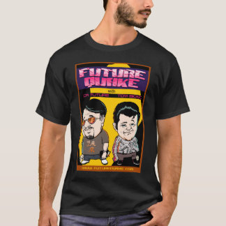 Doc en Tom Cartoon Dark Shirt