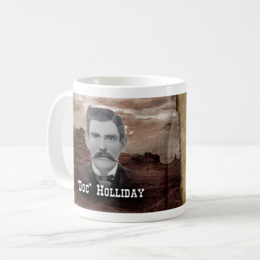 "Doc" Holliday Koffiemok (Voorkant links)