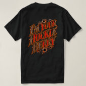 Doc Holliday Oude Westerse Pistoolhelders Westerse T-shirt (Design achterkant)