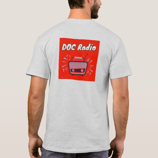 DOC Radio - T-shirt (as) (Achterkant)