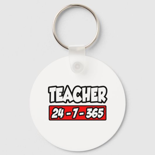 Docent 24-7-365 sleutelhanger (Voorkant)