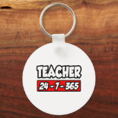 Docent 24-7-365 sleutelhanger (Voorkant)