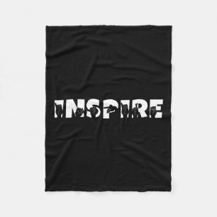 Docent American Sign Language Deaf Awareness Fleece Deken