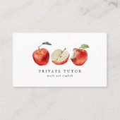 Docent Appels Visitekaartje (Voorkant)