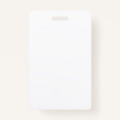 Docent Apple Student Class Bathroom Hall Pass Badge (Achterkant)