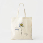 Docent appreciatie cadeau Kies je Daisy Tote Bag (Voorkant)