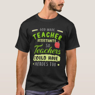 Docent assistent voor docenten t-shirt