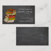 Docent-boekhandeleditor Visitekaartje (Voorkant / Achterkant)